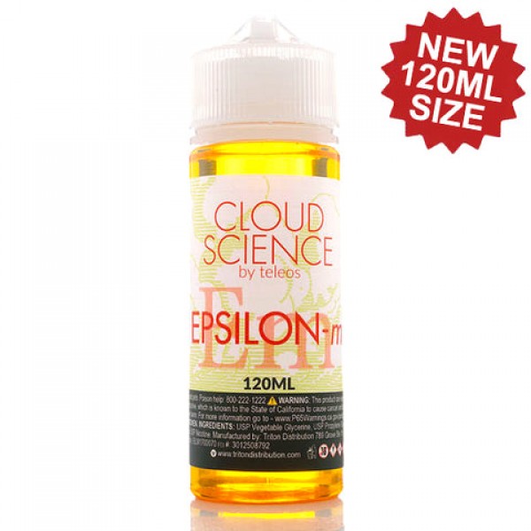 Epsilon-M - Cloud Science E-Juice (120 ml)