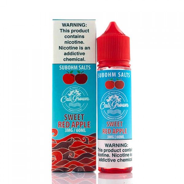 Sweet Red Apple - California Grown E-Liquid (60 ml...