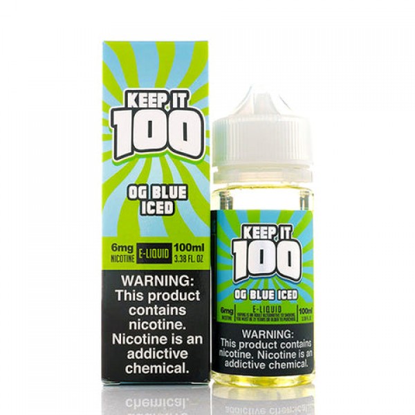 OG Blue Iced - Keep It 100 E-Juice