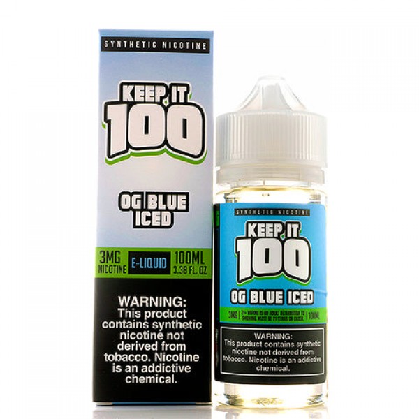 OG Blue Iced - Keep It 100 E-Juice