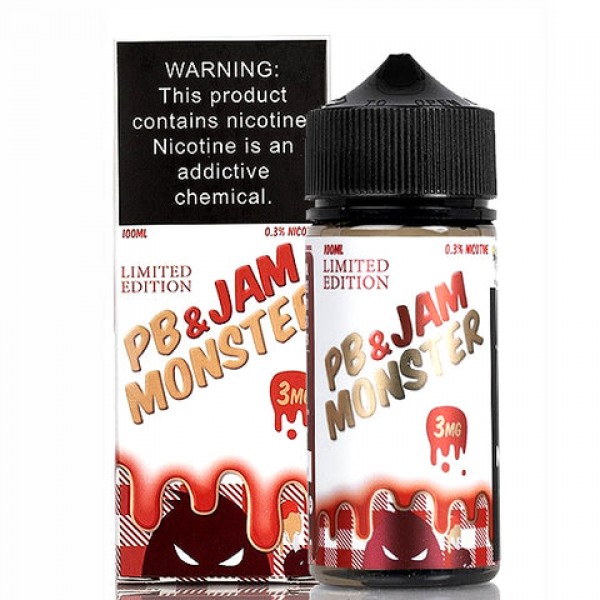 PB & Strawberry Jam - Jam Monster E-Juice (100...