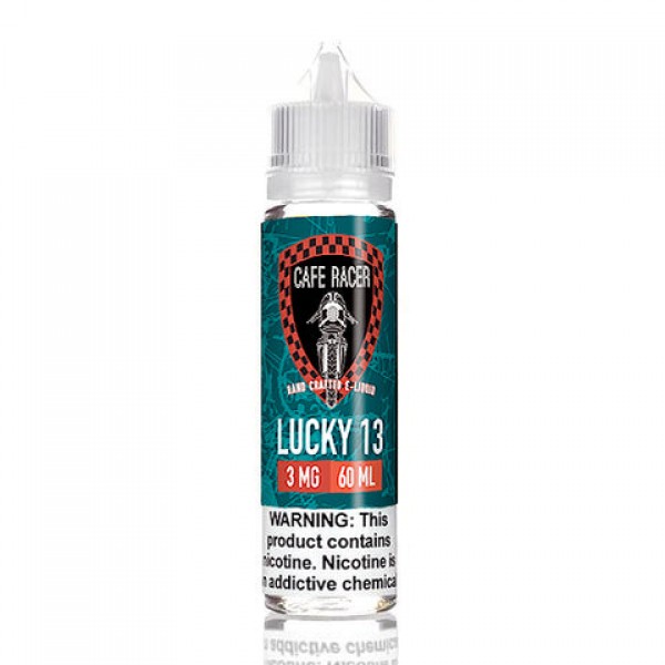Lucky 13 - Cafe Racer E-Juice [Naturally-Extracted]