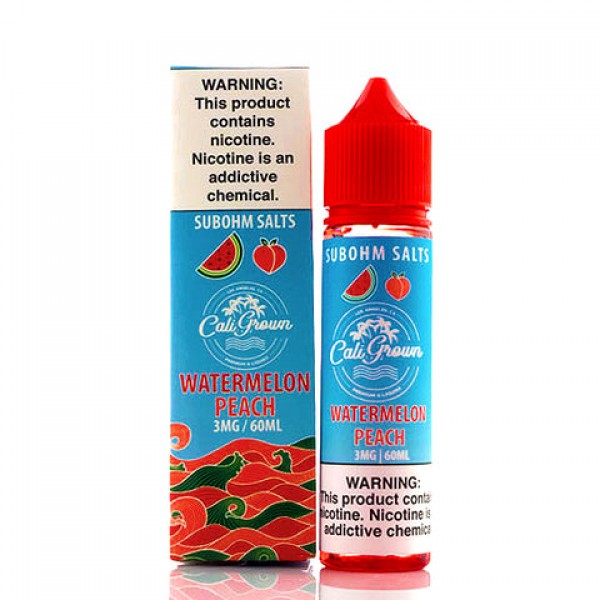 Watermelon Peach - California Grown E-Liquid (60 m...