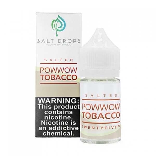 Powwow Tobacco - Salt Drops E-Juice