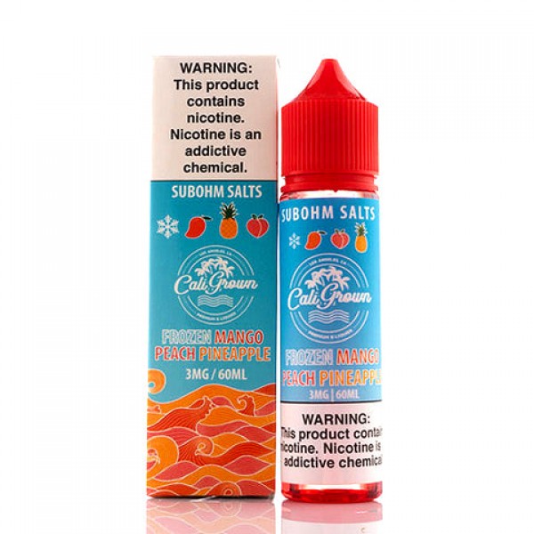 Frozen Mango Peach Pineapple - California Grown E-Liquid (60 ml)