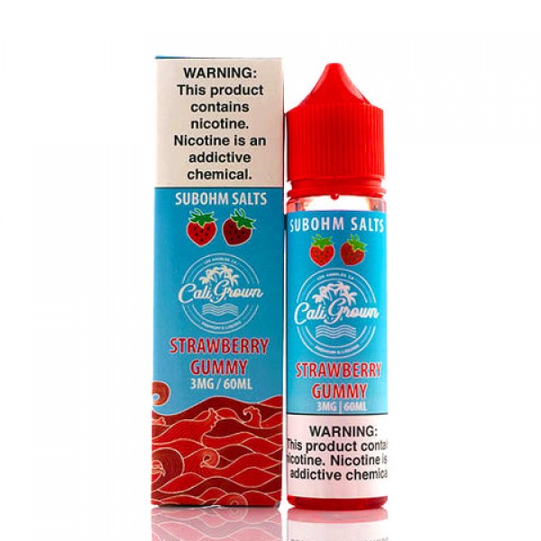 Strawberry Gummy - California Grown E-Liquid (60 m...