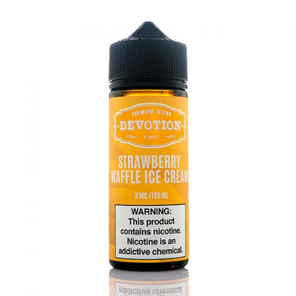 Strawberry Waffle Ice Cream - Devotion E-Juice (12...