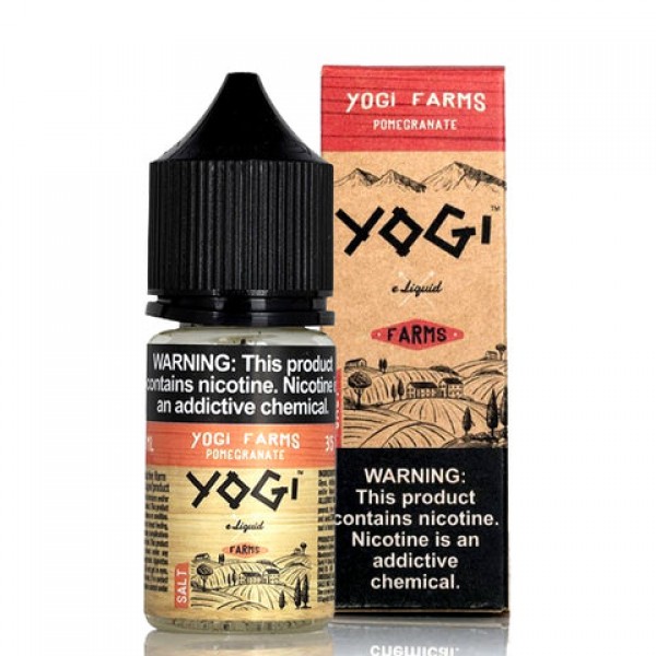 Pomegranate Salt - Yogi Farms E-Juice [Nic Salt Version]