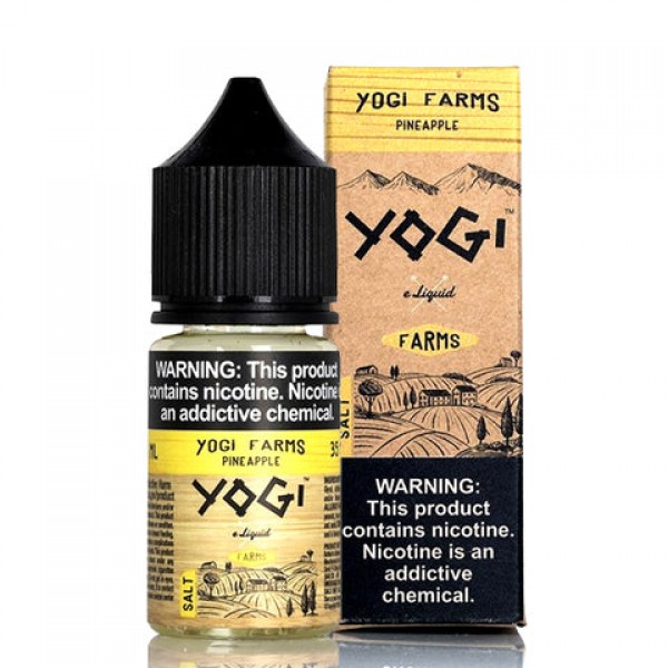 Pineapple Salt - Yogi Farms E-Juice [Nic Salt Vers...