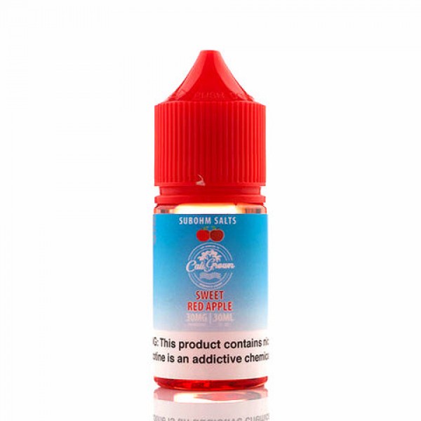 Sweet Red Apple Salt - California Grown E-Juice