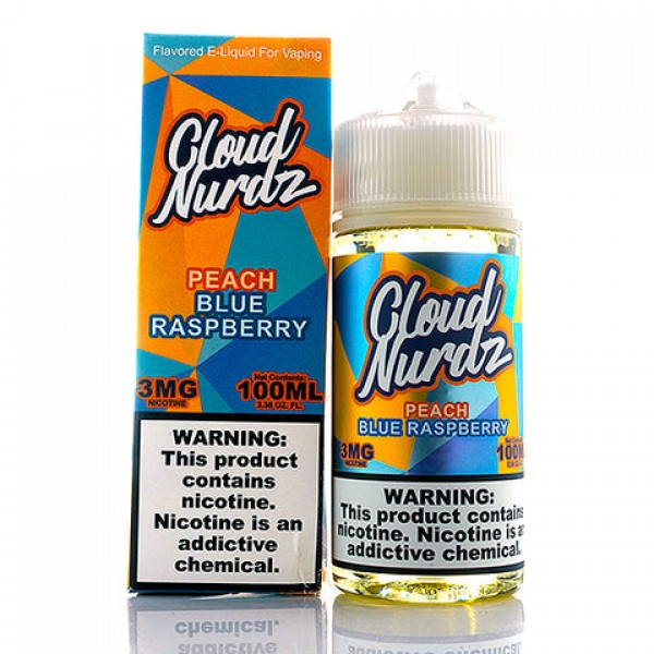 Peach Blue Razz - Cloud Nurdz E-Juice (100 ml)