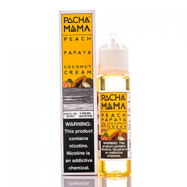 Peach Papaya Coconut Cream - Pachamama E-Juice (60...