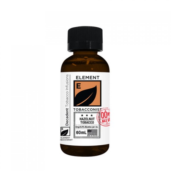 Hazelnut Tobacco - Element E-Juice (60 ml)