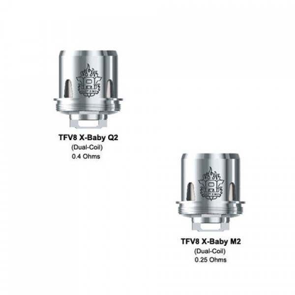 Smok TFV8 X-Baby Coils / (Q2, M2) Atomizer Heads (...