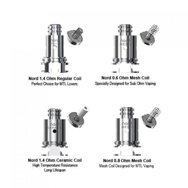 Smok Nord Replacement Coils (5 Pack)