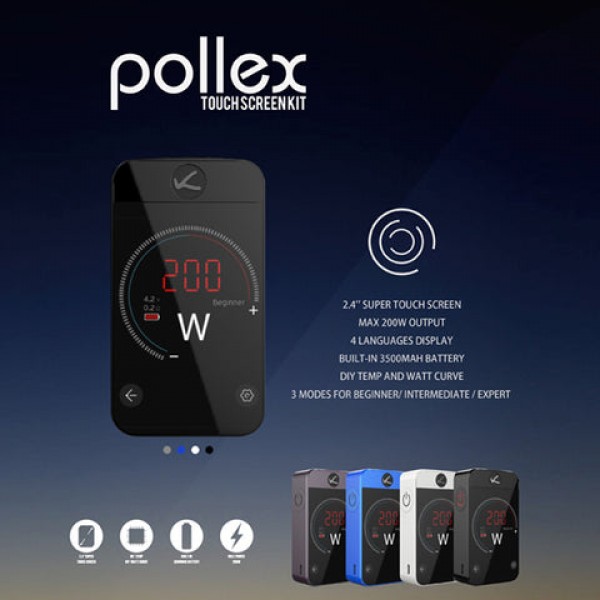 Kanger Pollex Touch Screen 200w TC Box Mod