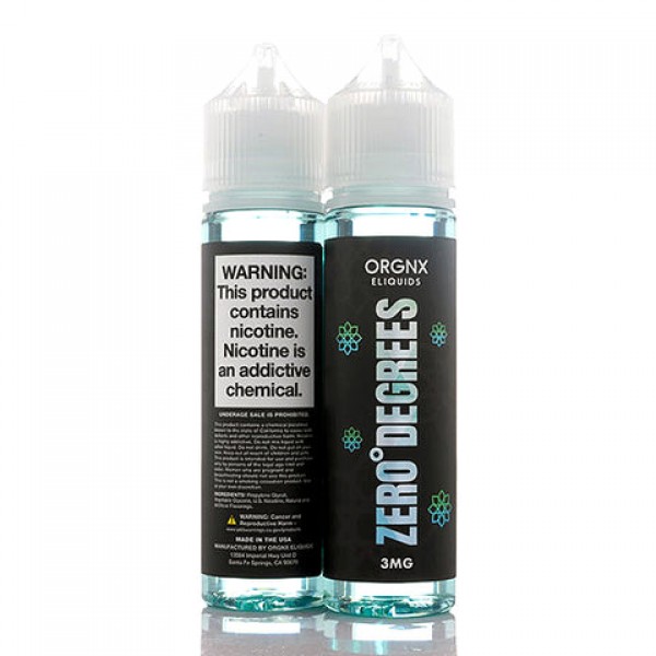 Zero Degrees - ORGNX E-Juice (60 ml)