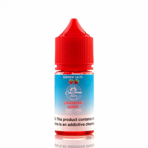 Strawberry Gummy Salt - California Grown E-Juice