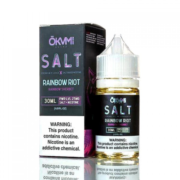 Rainbow Riot Salt - Okami E-Juice