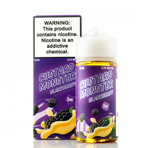 Blackberry - Custard Monster E-Juice (100 ml)