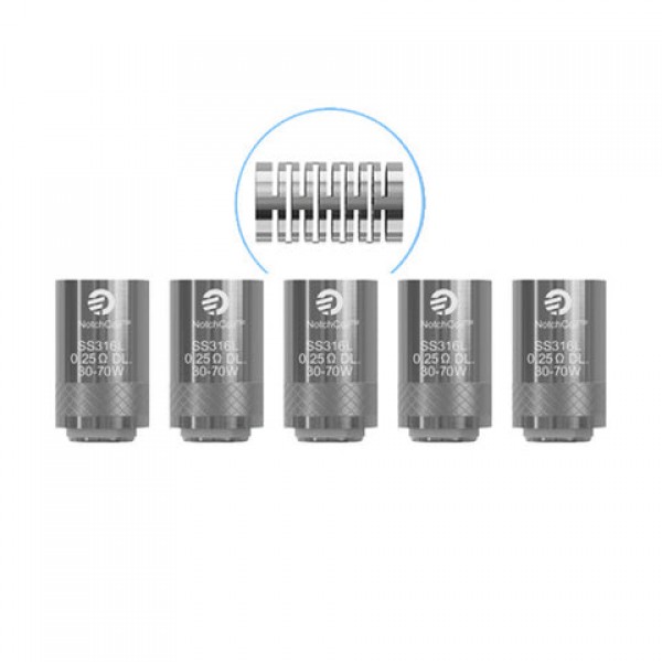 Joyetech NotchCoil (SS316) Atomizer Heads / Replac...