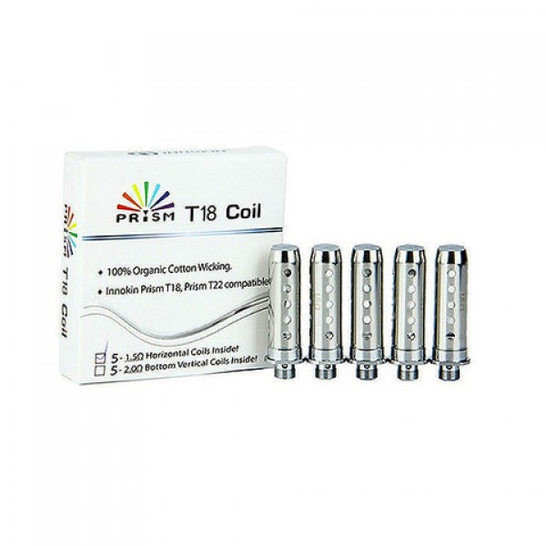 Innokin Prism T18 / T22 Replacement Coils (5 Pack)