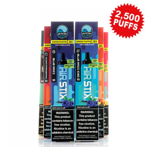 Air Stix Disposable Vape Pen - 2,500 Puffs