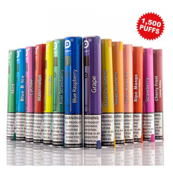 Posh Plus XL Disposable Vape Pen - 1,500 Puffs
