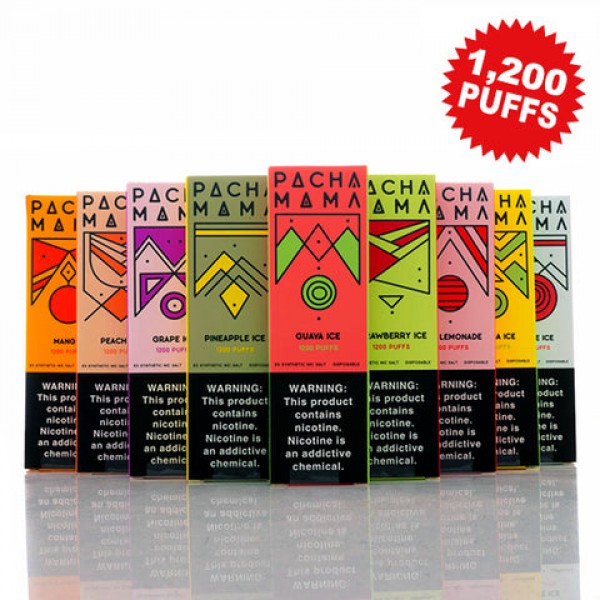 Pachamama Disposable Vape Pens - 1,500 Puffs