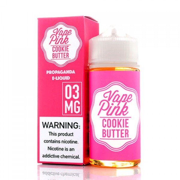 Cookie Butter - Vape Pink E-Juice (100 ml)