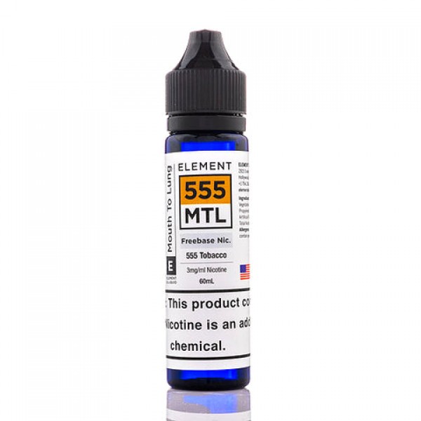 555 Tobacco - Element E-Juice (60 ml)