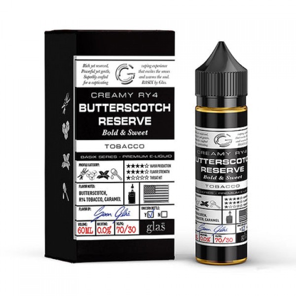 Butterscotch Reserve - Glas Basix E-Juice (60 ml)