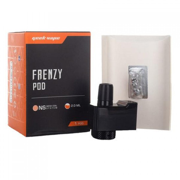 Geek Vape Frenzy Replacement Pod Cartridge w/ Coils (1 POD & 2 COILS)