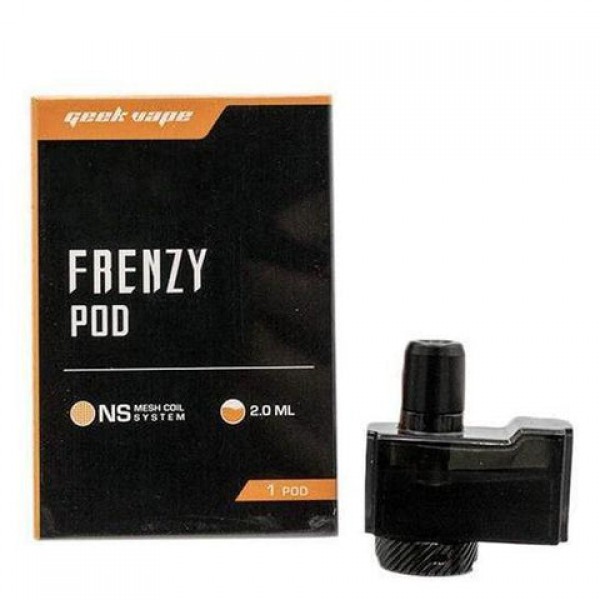 Geek Vape Frenzy Replacement Pod Cartridge w/ Coils (1 POD & 2 COILS)