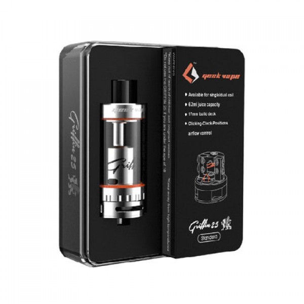 Geek Vape Griffin 25 RTA (Top Airflow) - Rebuildable Tank Atomizer