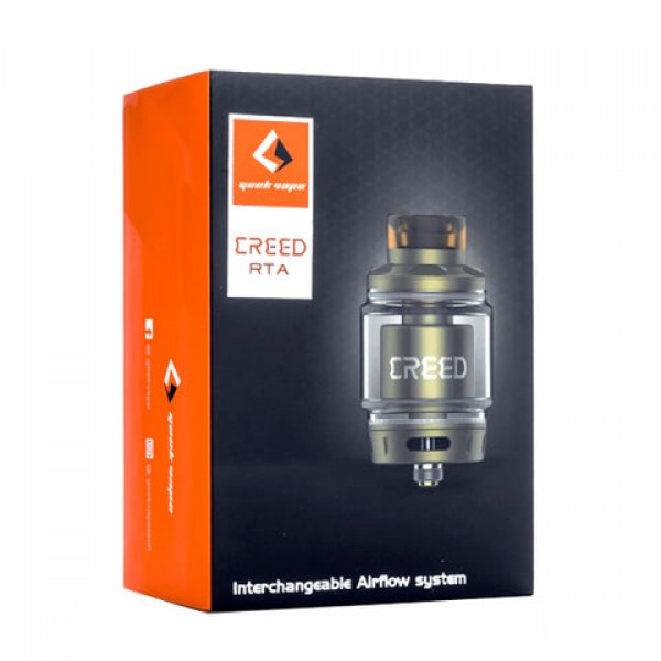 Geek Vape Creed RTA (Interchangeable Airflow) - Rebuildable Tank Atomizer