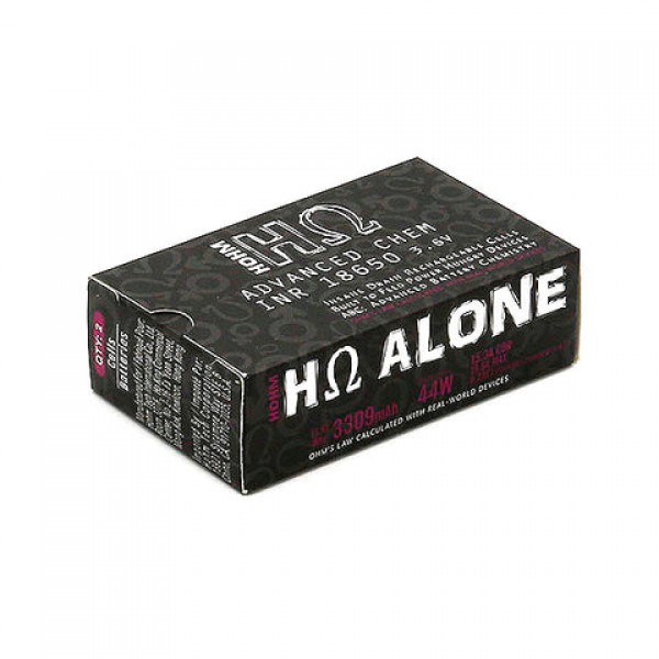 Hohm Tech Hohm Alone 18650 INR 3309mAh 15.3A Flat Top Battery