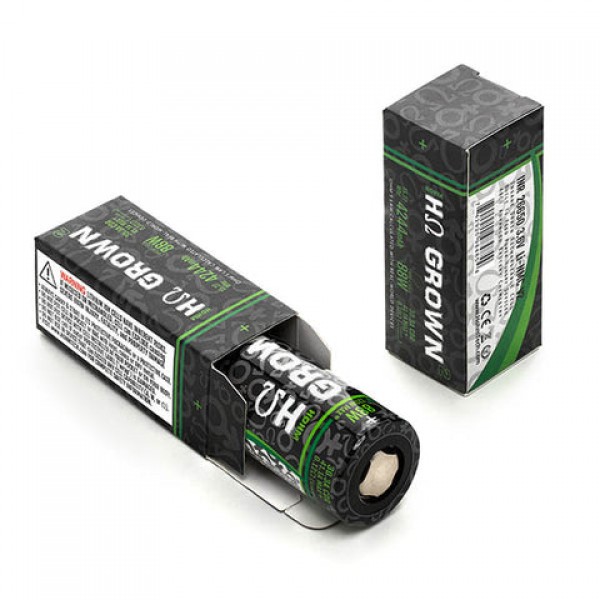 Hohm Tech Hohm Grown 26650 INR 4244mAh 41.1A Flat Top Battery